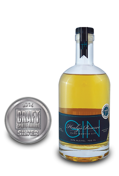 2014 craft spirits awards | Healys-Reserve-CaskRested-Gin
