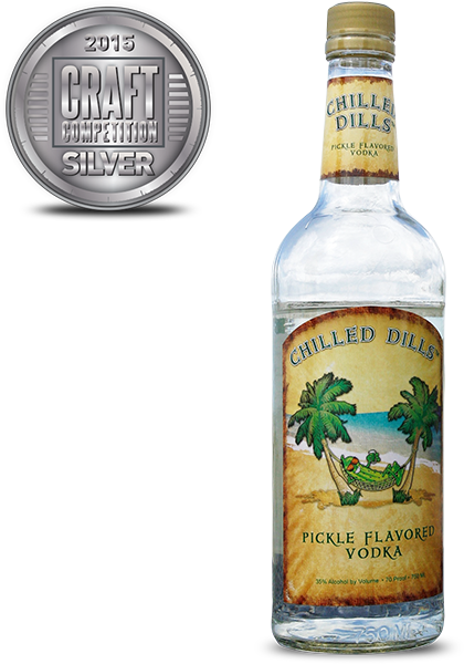 Chilled Dills Flavored Vodka