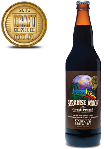 Six Rivers Brewery Paradise Moon Coffee Porter
