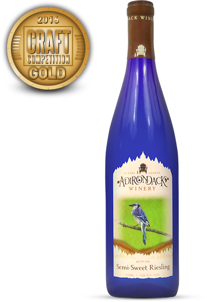 Adirondack Winery 2015 Semi-Sweet Riesling