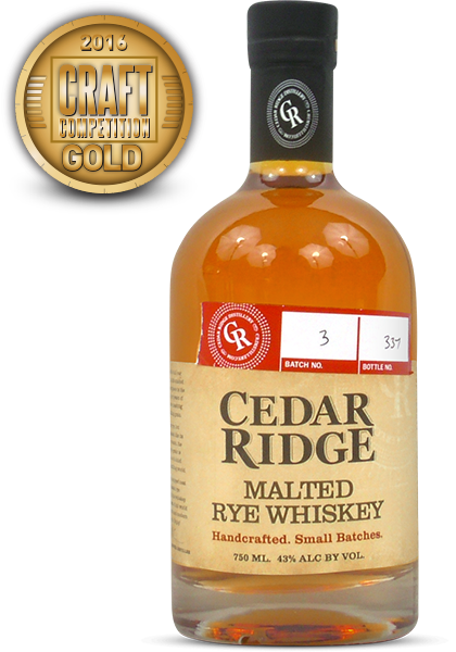 Cedar Ridge Malted Rye Whiskey