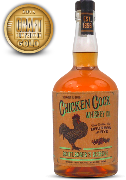 Chicken Cock Whiskey Bootlegger's Reserve Bourbon and Rye