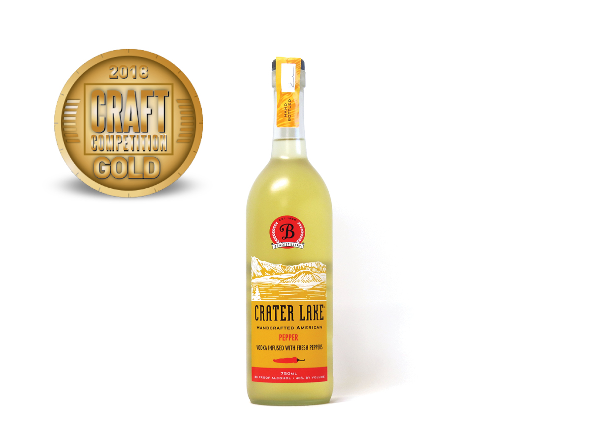 Crater Lake Handcrafted American Pepper Vodka