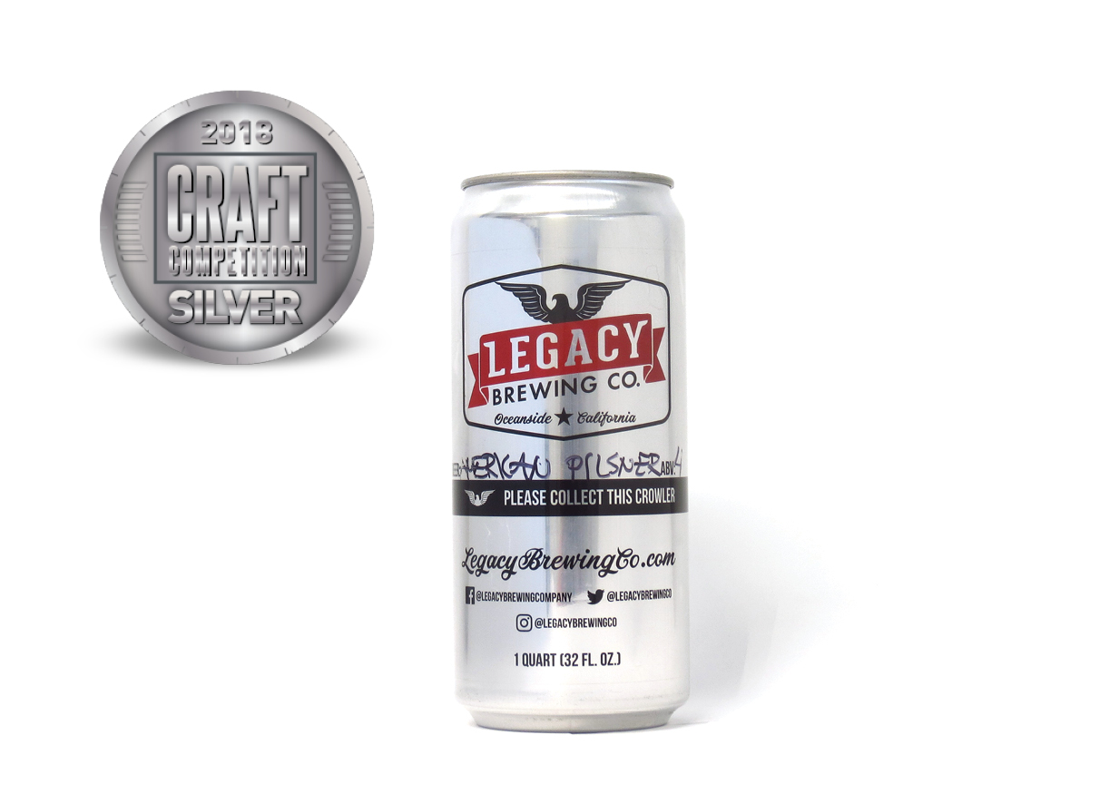 Legacy Brewing Co. American Pilsner