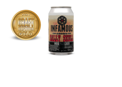 Infamous Brewing Company Sally Skull, India Pale Lager